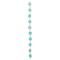 12 Pack: Aqua Wire-Wrapped Glass Beads, 10mm by Bead Landing™